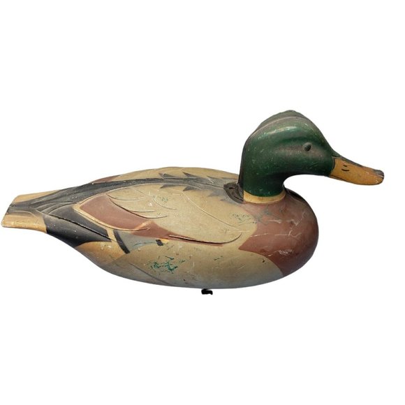 Vintage Mallard Plastic D-9 Victor Decoy Duck 1967 Woodstream Co. VTG Retro - Picture 5 of 8